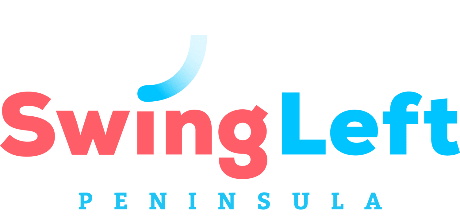 Swing Left Peninsula Logo